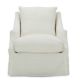 Picture of Kara Slipcovered Swivel Chair w/ Glider Option